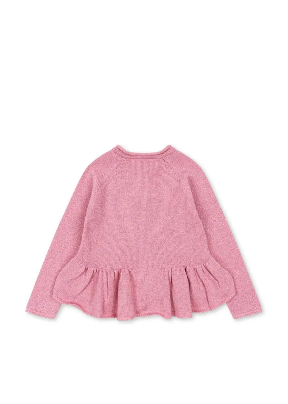konges_sljd__cabby_frill__1.webp Konges Sløjd | Cabby Frill Cardigan | Powder Pink