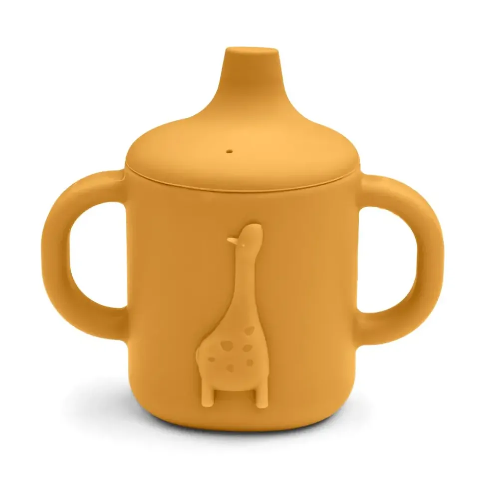 Liewood | Amelio giraffe sippy cup | Yellow mellow