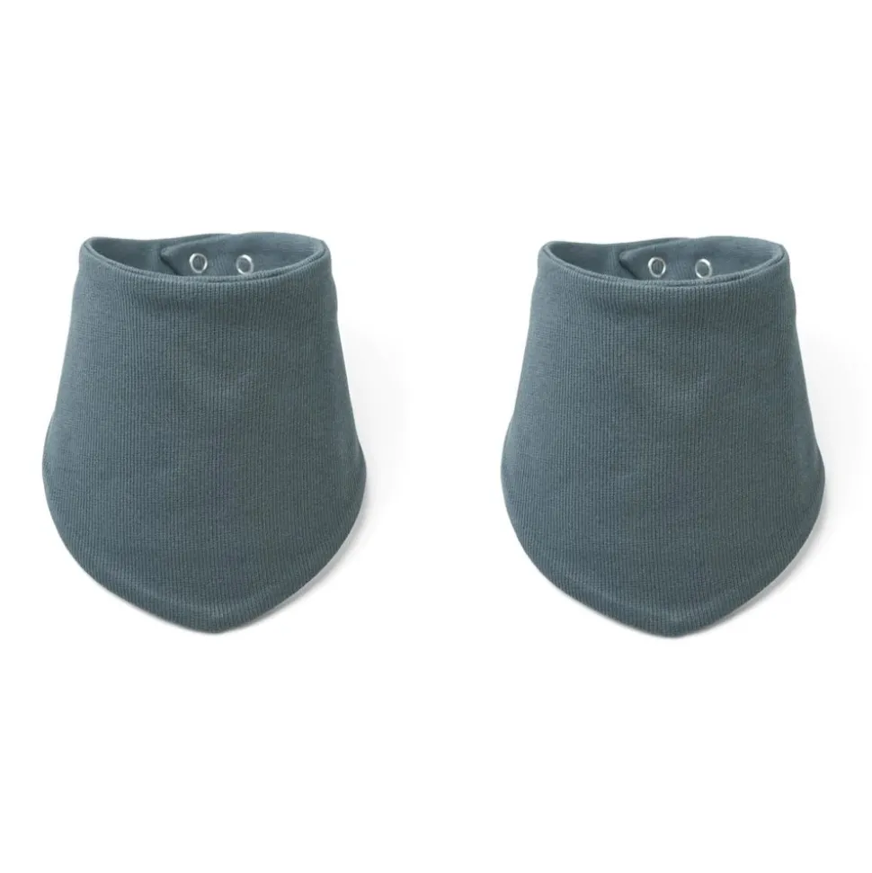 Liewood | Anette bib 2-pack | Whale blue