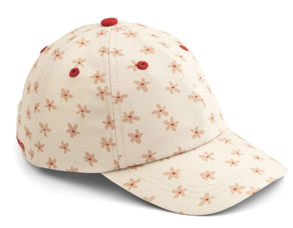Liewood | Danny cap | Floral/Sea shell mix 6-12M