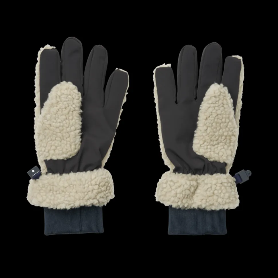 Liewood | Demi Pile Gloves | Mist / Classic navy