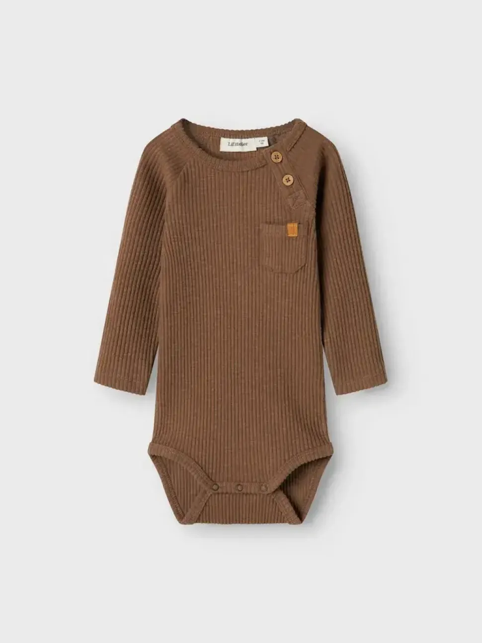 Lil'Atelier | NBMRAJO MUB LS SLIM BODY LIL | Shitake