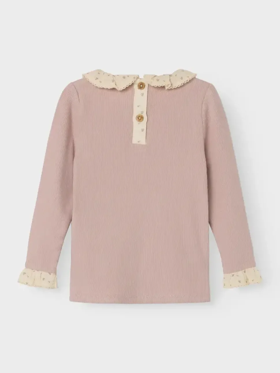 Lil'Atelier | NMFTRINE LS SLIM TOP LIL | Shadow Gray