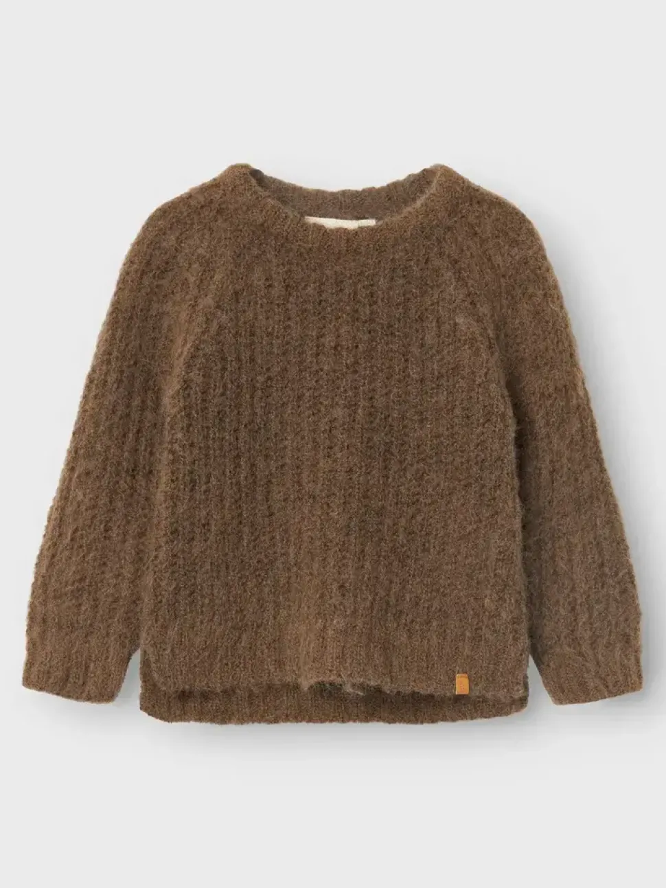 Lil'Atelier | NMNROLO KIM LS LOOSE KNIT LIL | Shitake