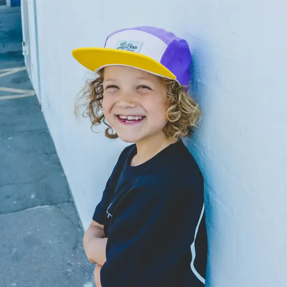 Lil’Boo | BLOCK PURPLE/YELLOW 5