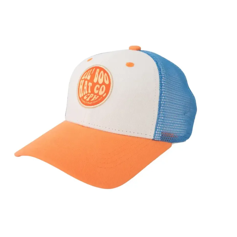 Lil’Boo | TRUCKER CAP - BLUE/ORANGE