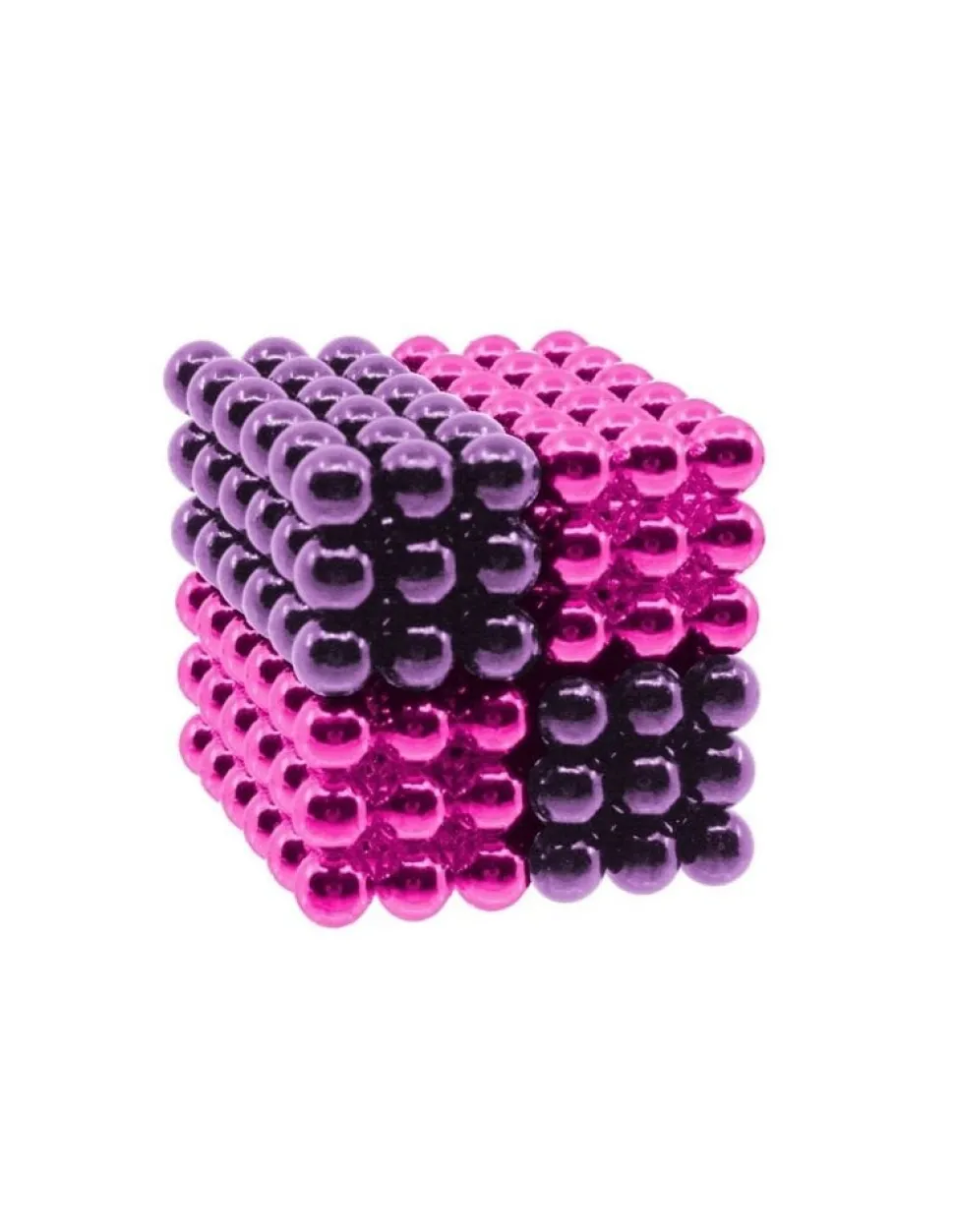 Magneet balletjes | 216 stuks 5mm | Lila + Pink
