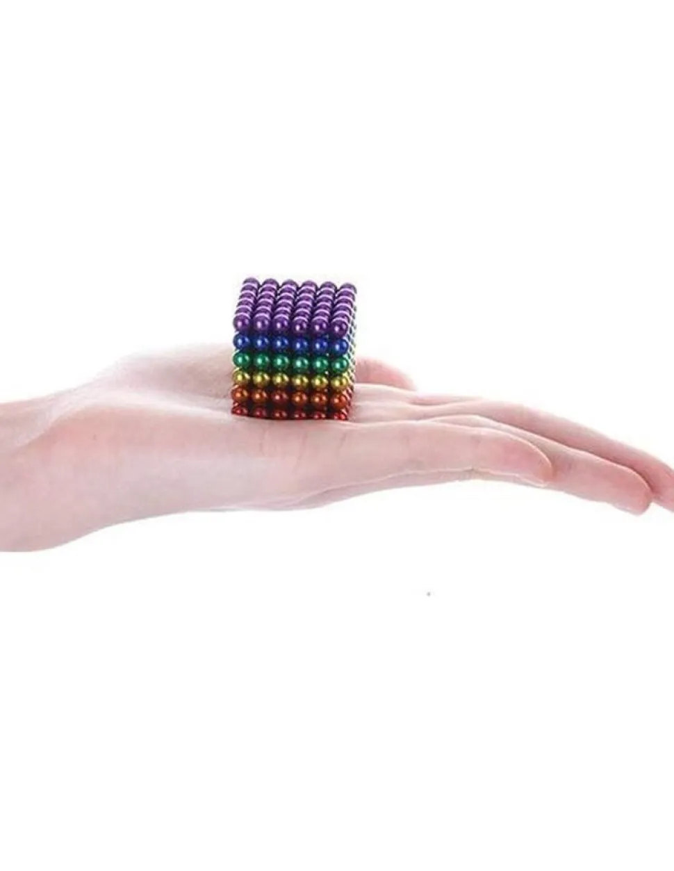 Magneet balletjes | 216 stuks 5mm | Lila + Pink
