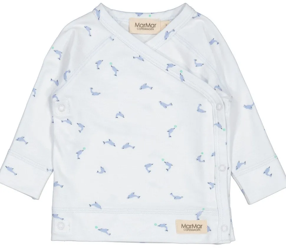 MarMar Copenhagen | Tuti Wrap LS | Modal Smooth Print | Dolphin