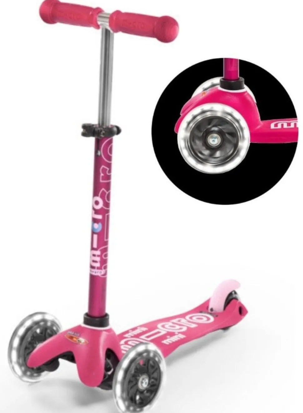 Micro Step | Mini Deluxe roze LED