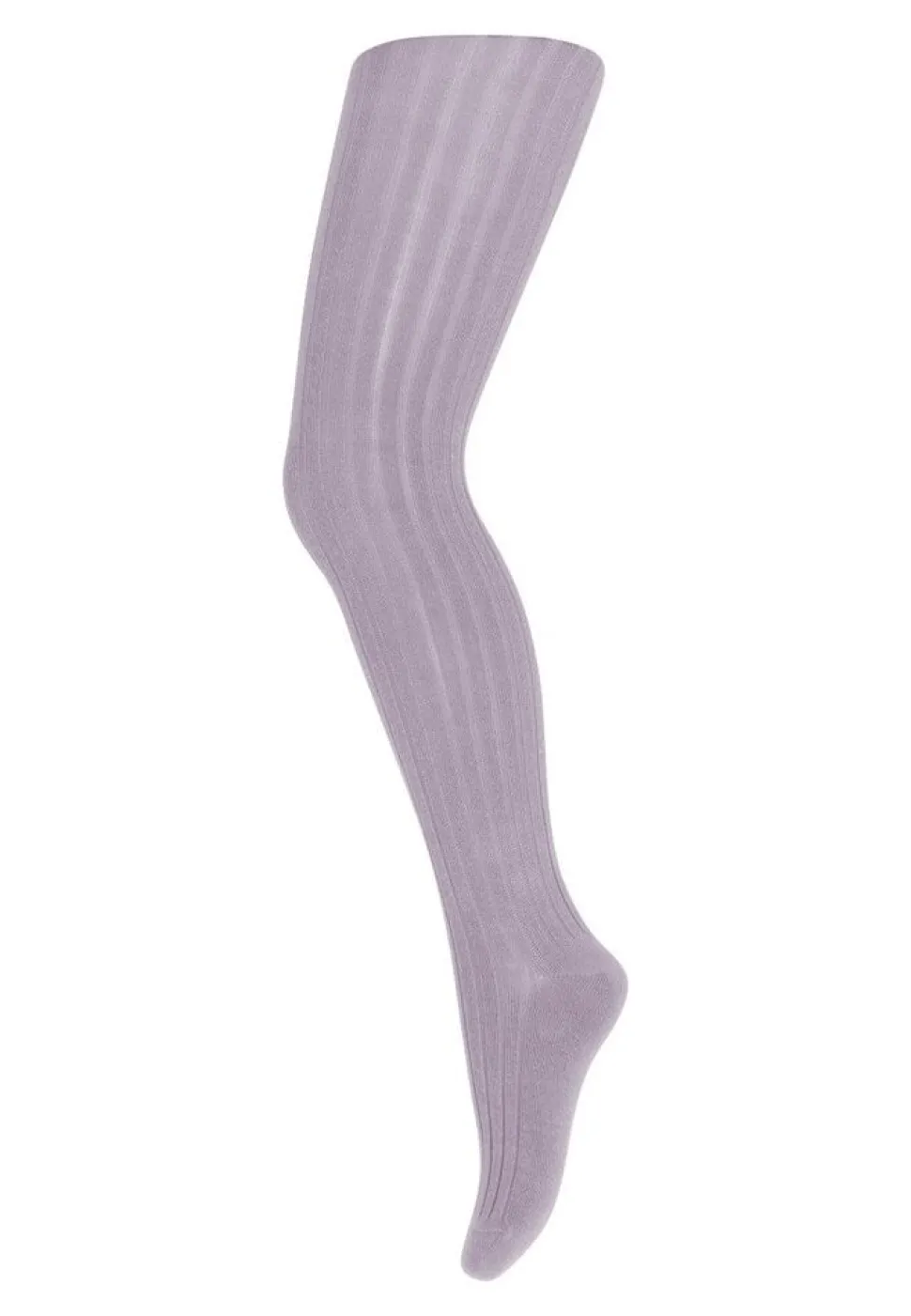 MP Denmark | Cotton rib tights | Lavender Sky