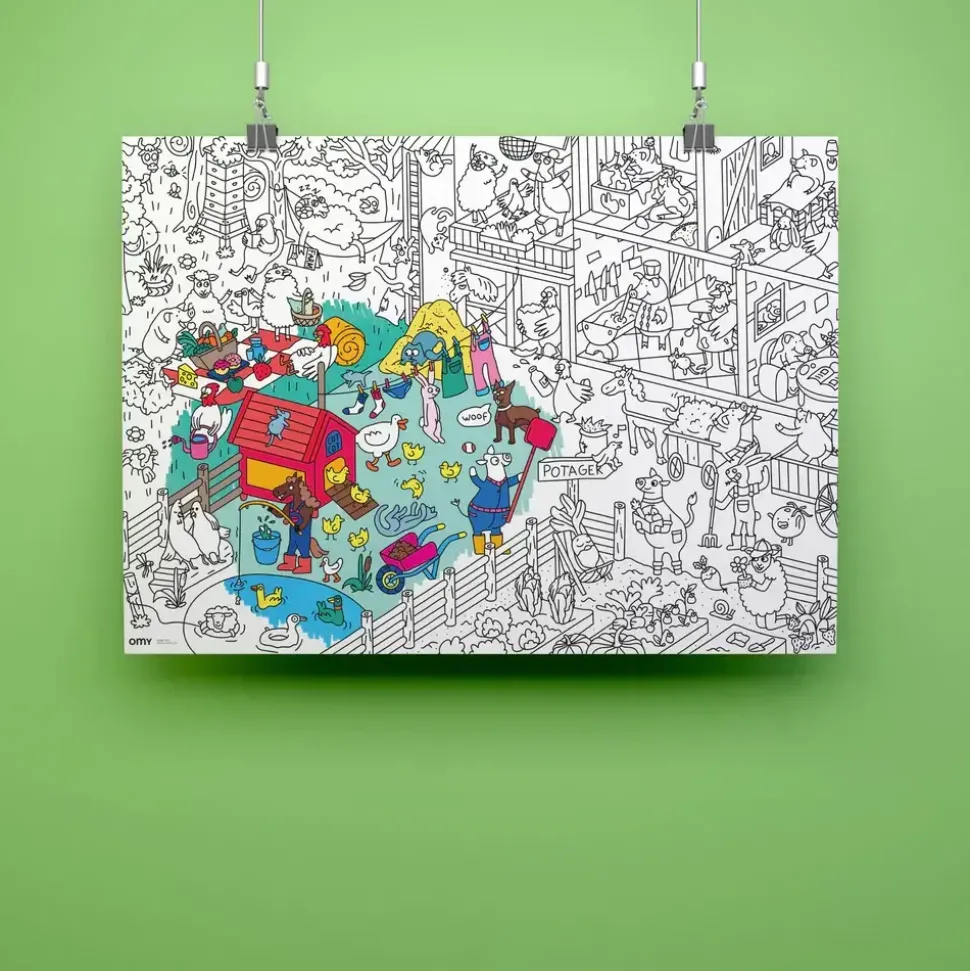 OMY | Giant poster | The Farm