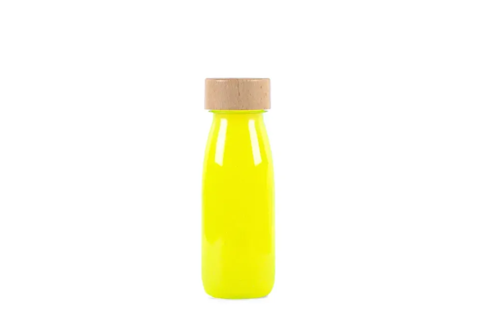 Petit Boum | Sensorische Fles | Float Yellow Fluor