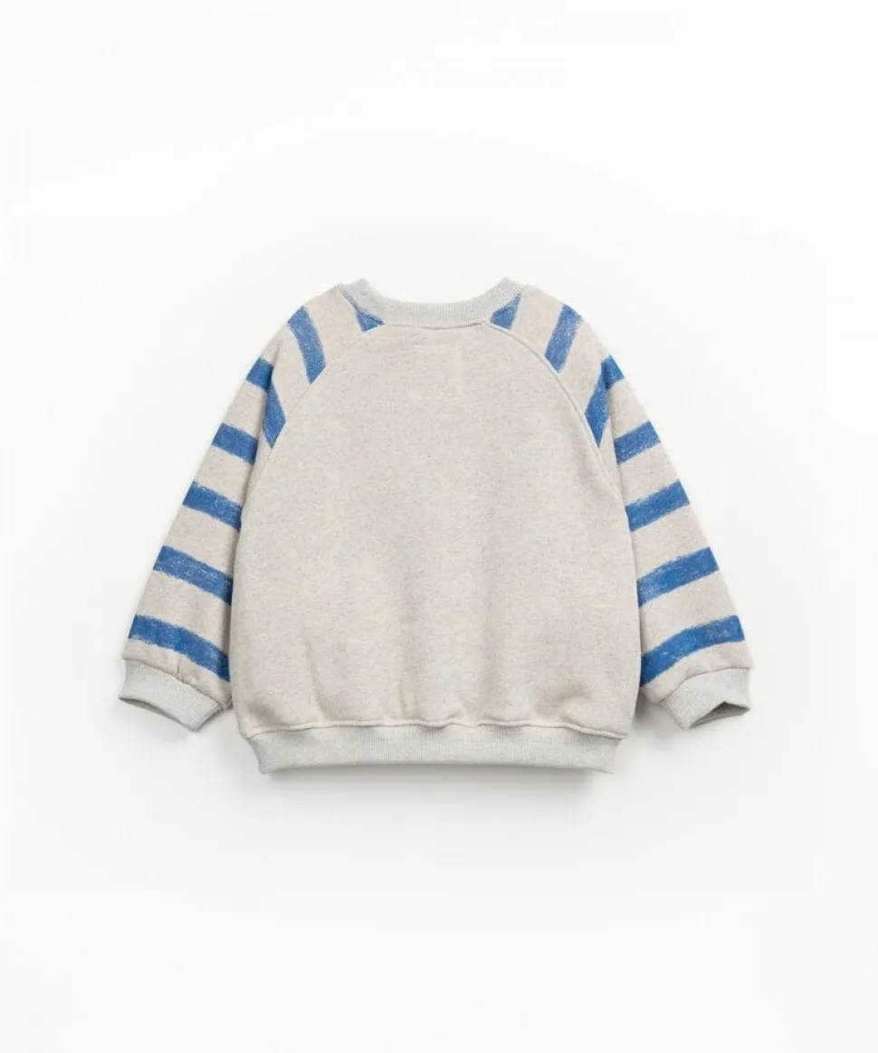 Play Up | Fleece Sweater | Grés | PA03/3AQ11351