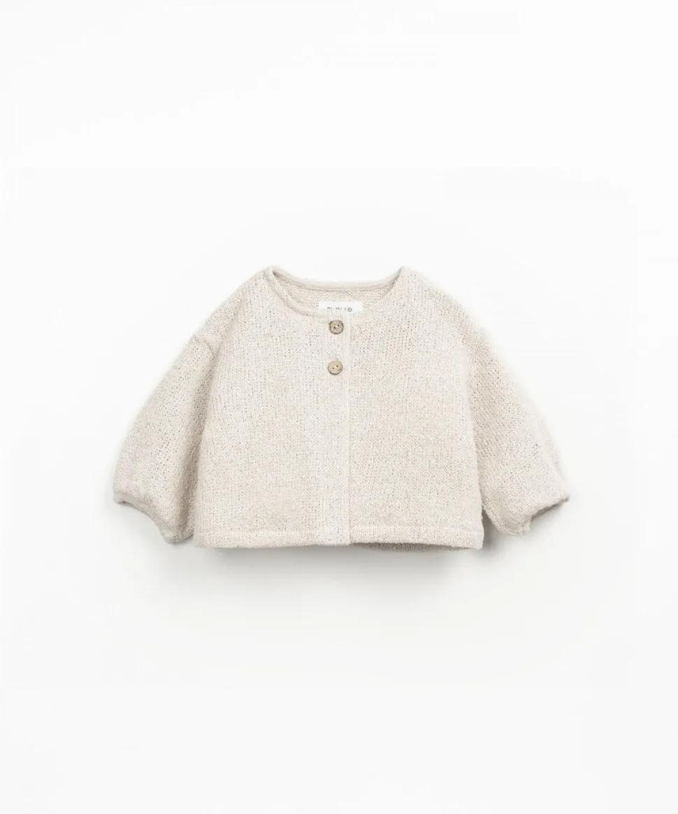 Play Up | Jersey Cardigan | Grés | PA02/2AQ10904