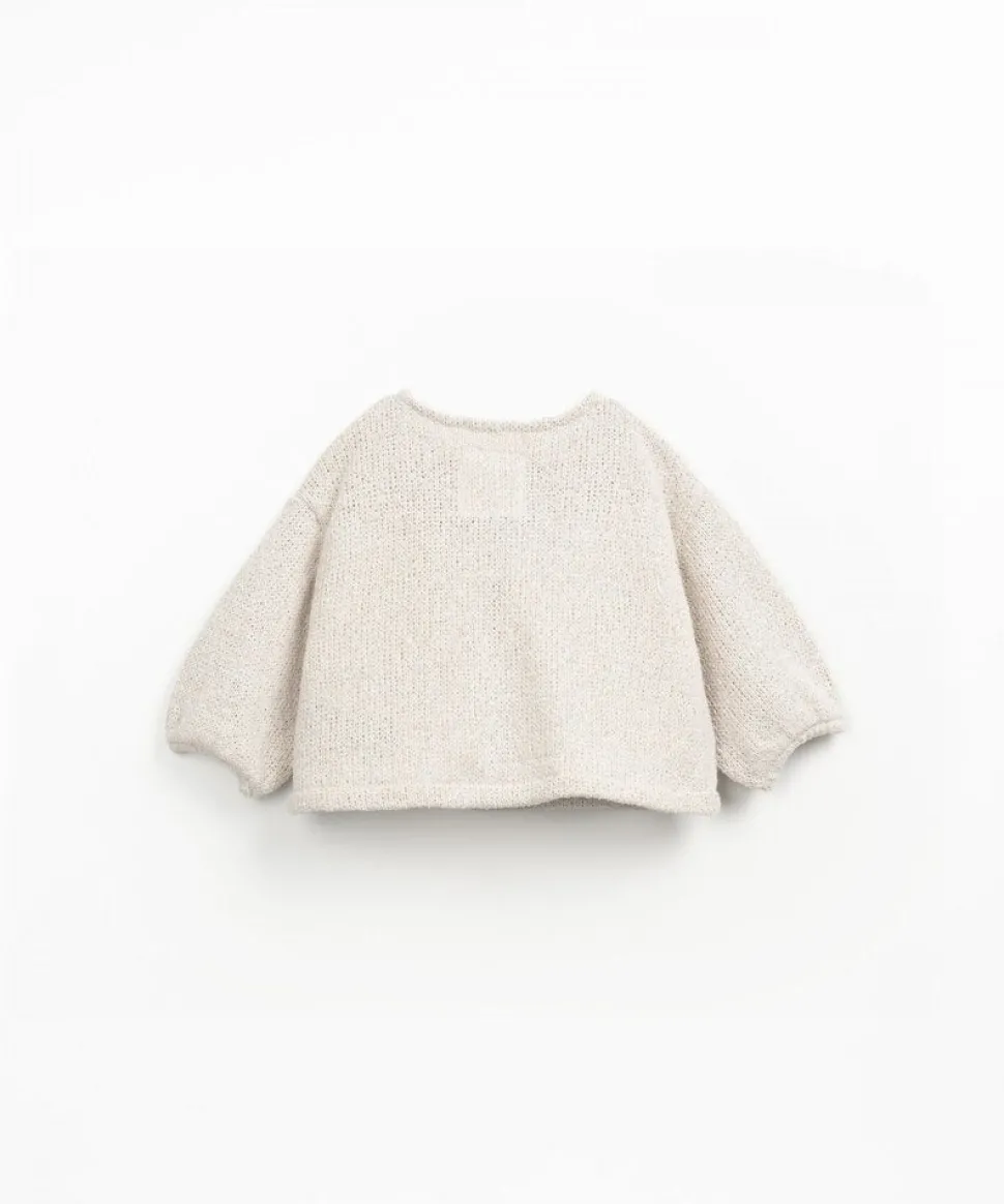 Play Up | Jersey Cardigan | Grés | PA02/2AQ10904