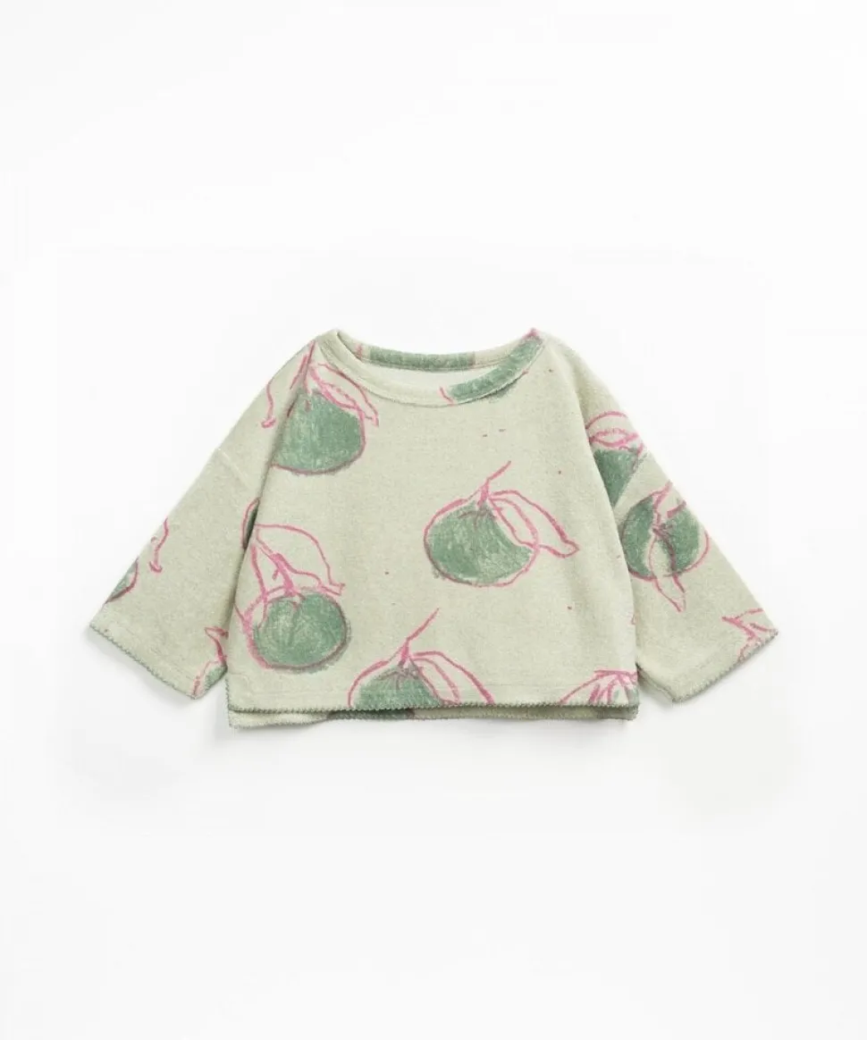 Play Up | Printed Plush Sweater | Atelier | PA04/4AQ11351