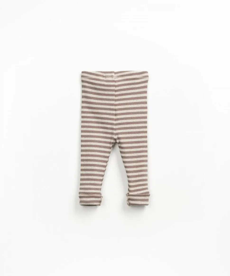 Play Up | Striped Rib Leggings | Rocks | PA01/1AQ11651