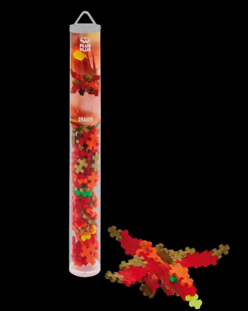 Plus - Plus | Tube draak 100 stuks