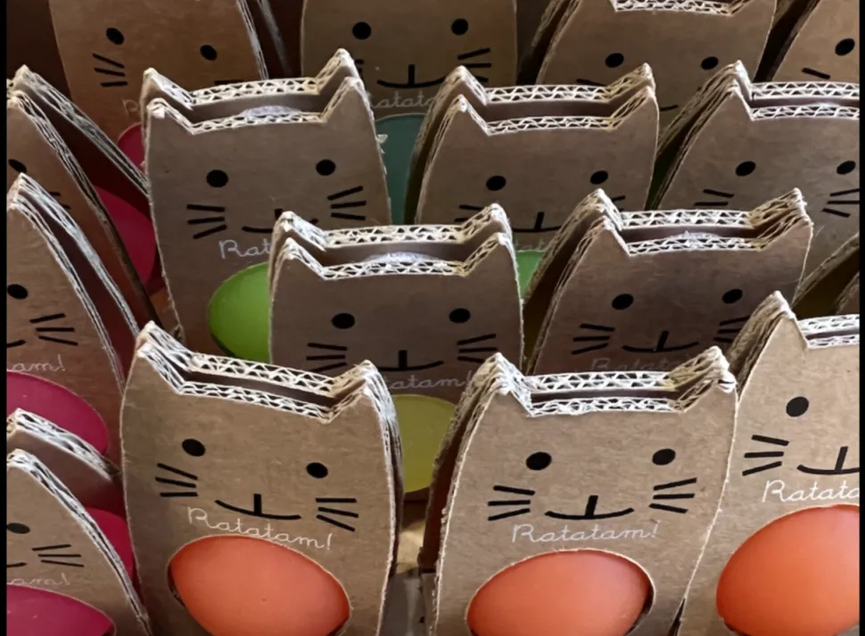 Ratatam : Bouncy Ball Cat Mix (33mm ø) p.s