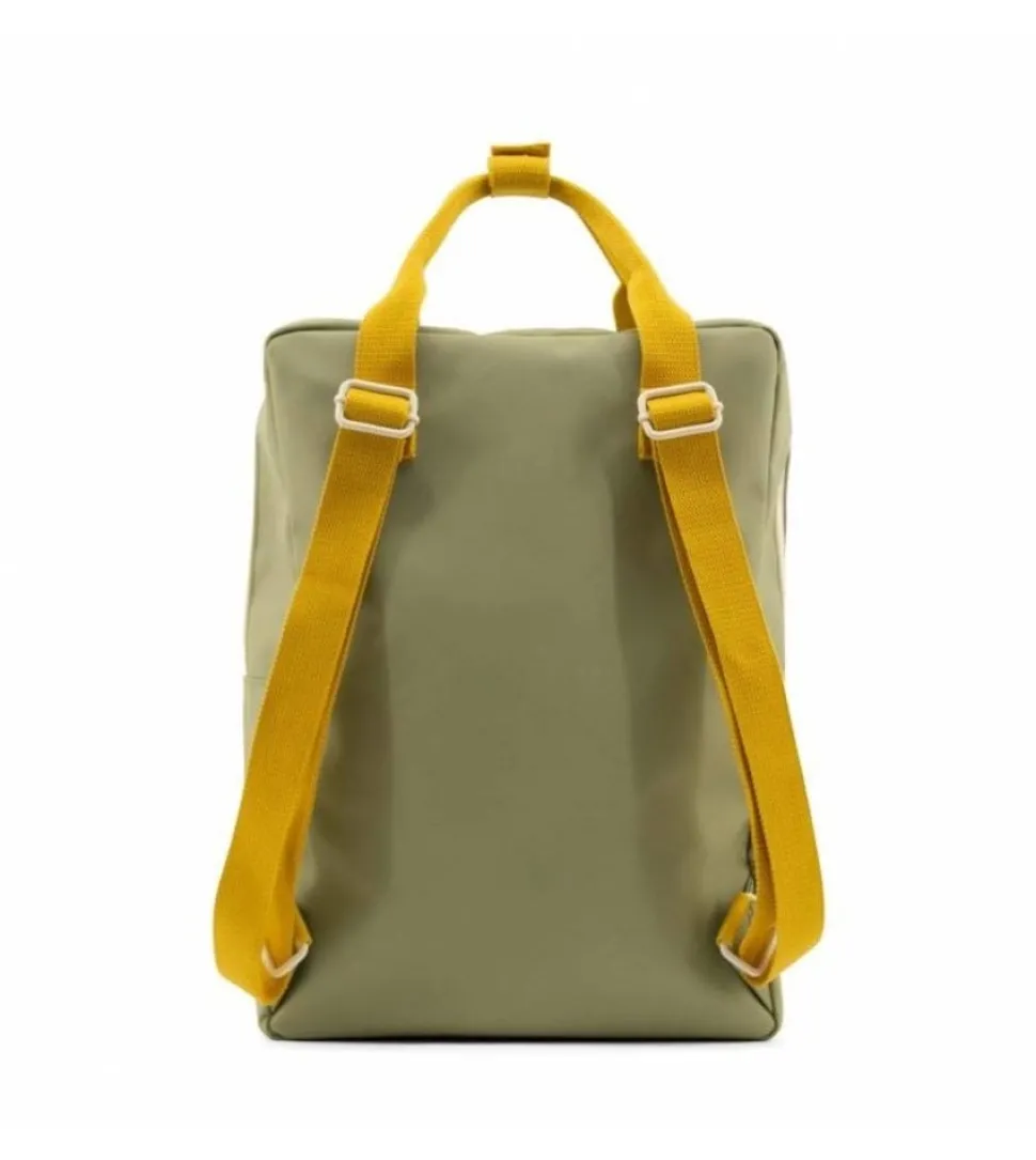Sticky Lemon | Backpack Large | Meadows Envelope | Map Green