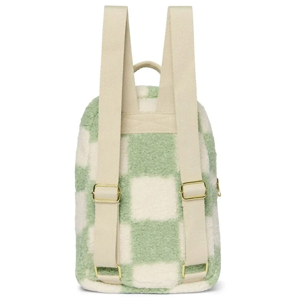 studio_noos__binibamba__p_3-1.webp Studio Noos | Binibamba | Pistachio Checked Teddy | Mini Backpack