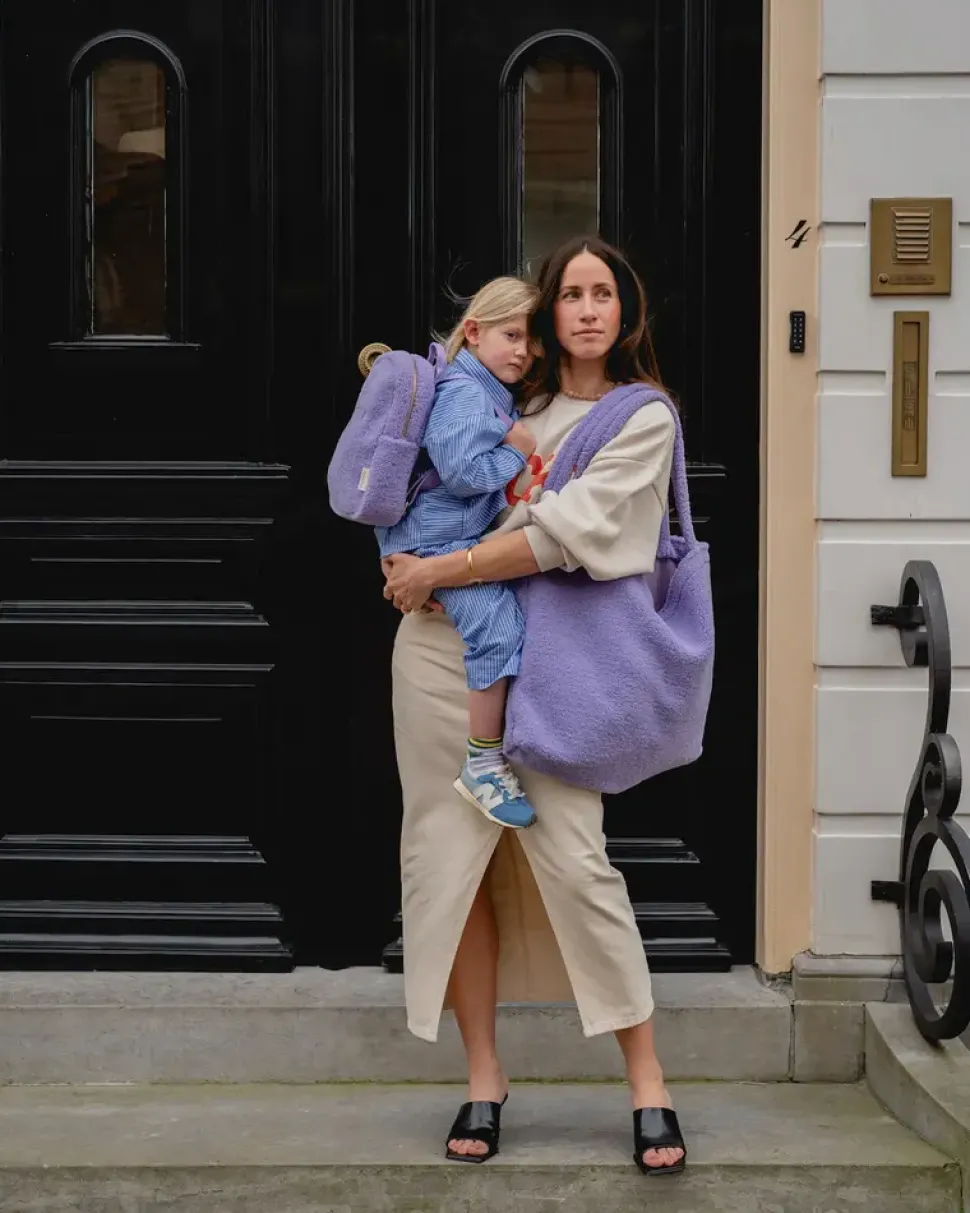 studio_noos__lilac_teddy__2.webp Studio Noos | Lilac Teddy Mom Bag