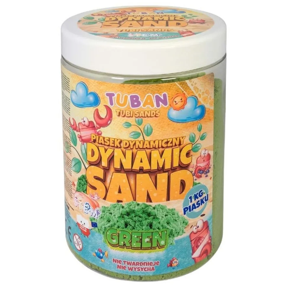 Tuban | Dynamic sand | Green 1kg