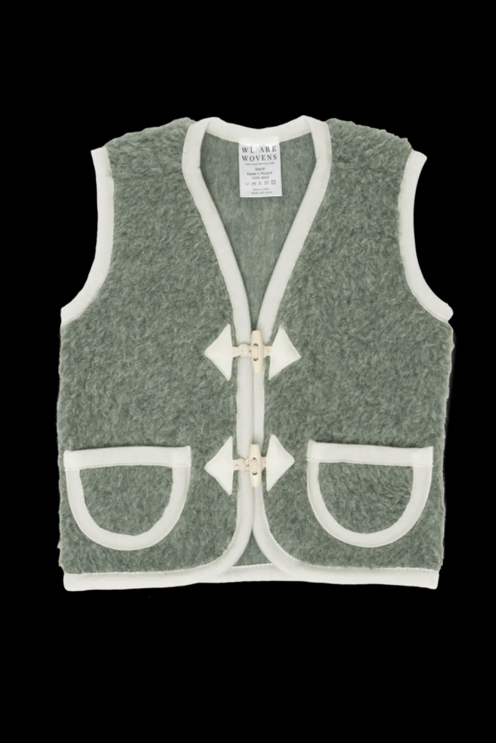 We are wovens : Bodywarmer groen