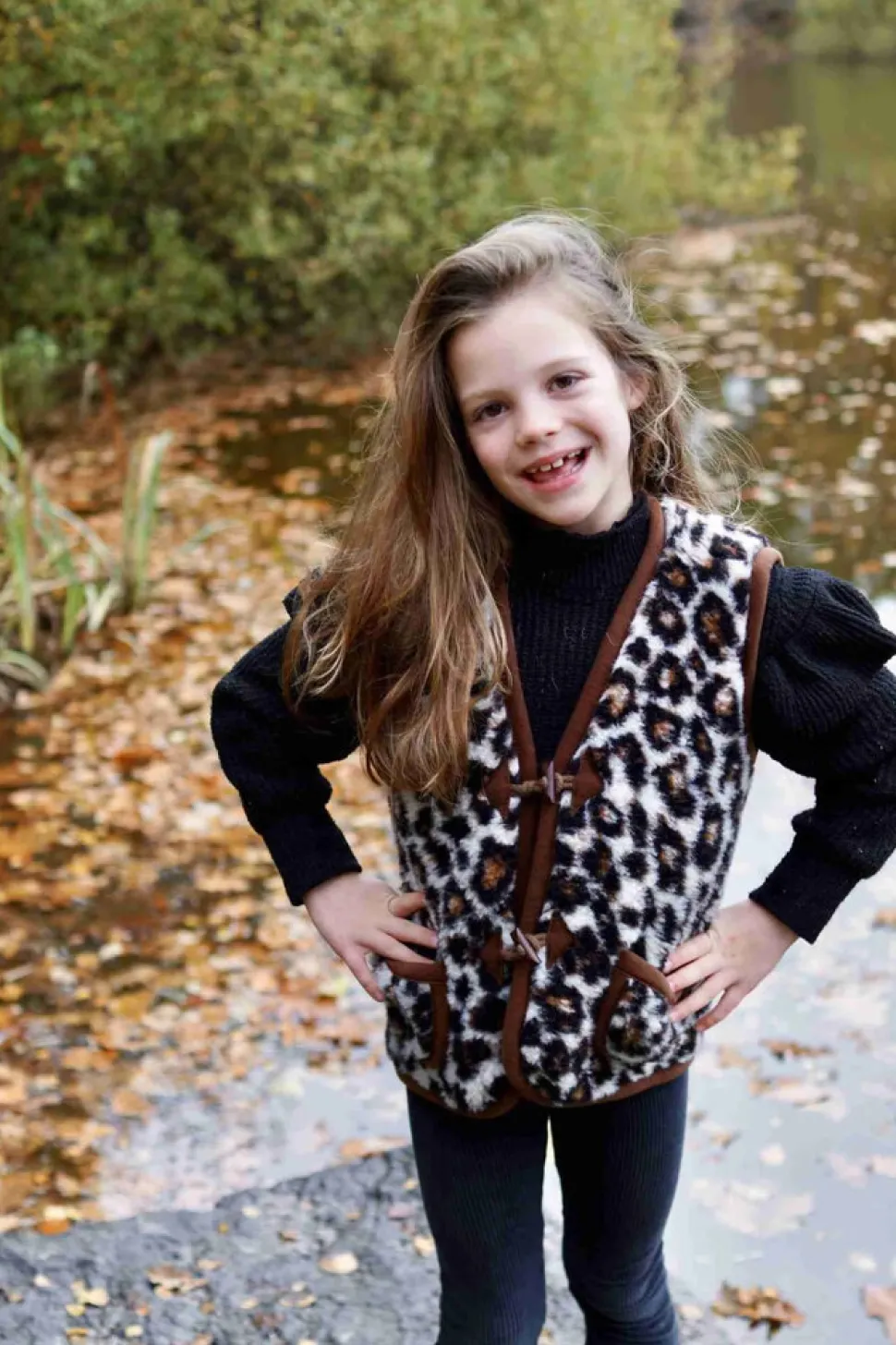 We are wovens | Bodywarmer Panter