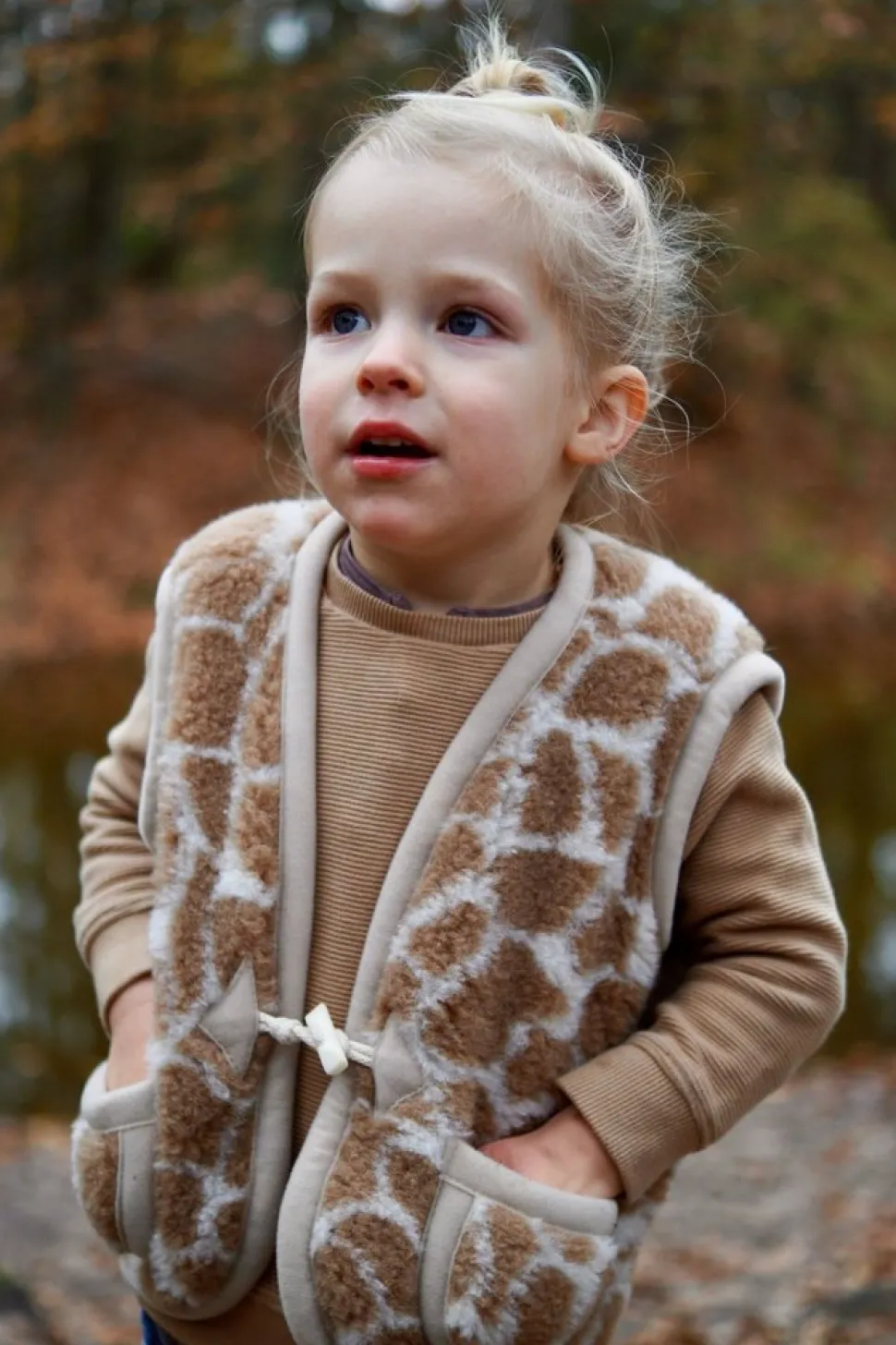 We are wovens | Bodywarmer Giraf